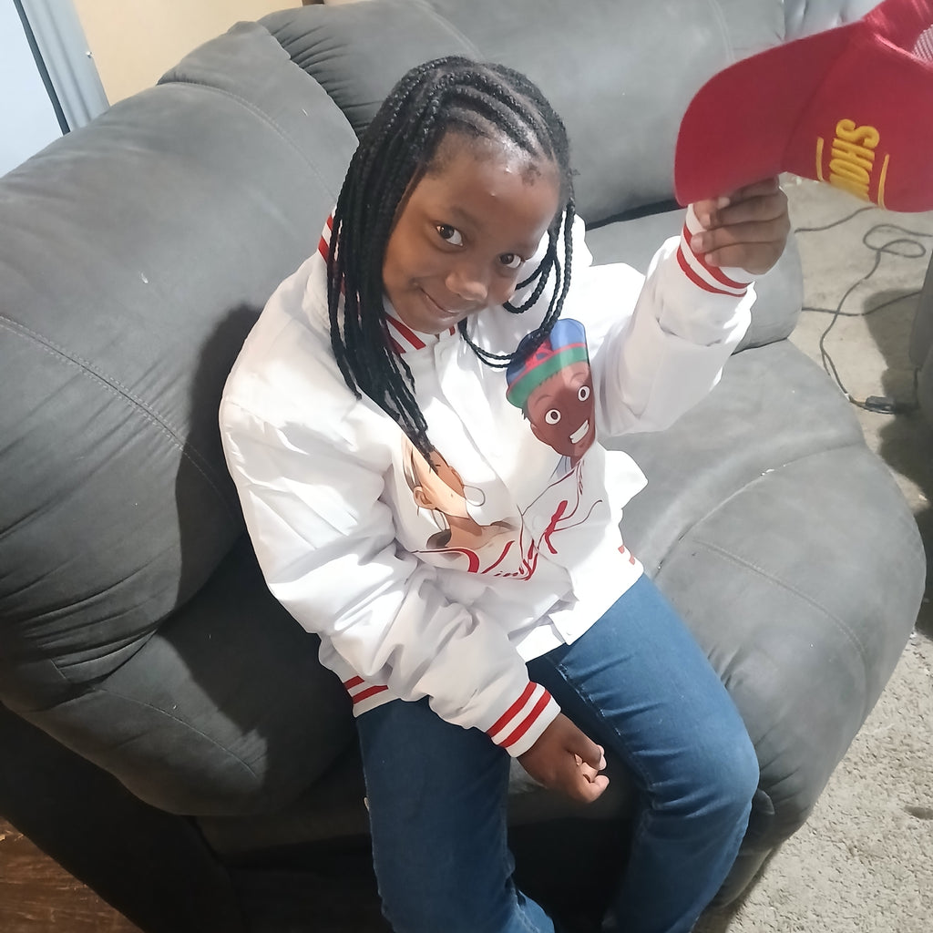 King rarara Rararafest2026 white varsity jacket