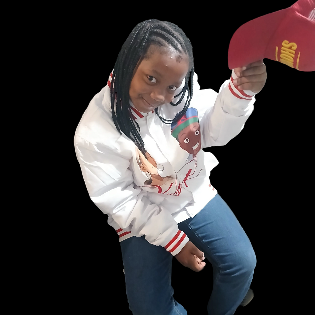 King rarara Rararafest2026 white varsity jacket