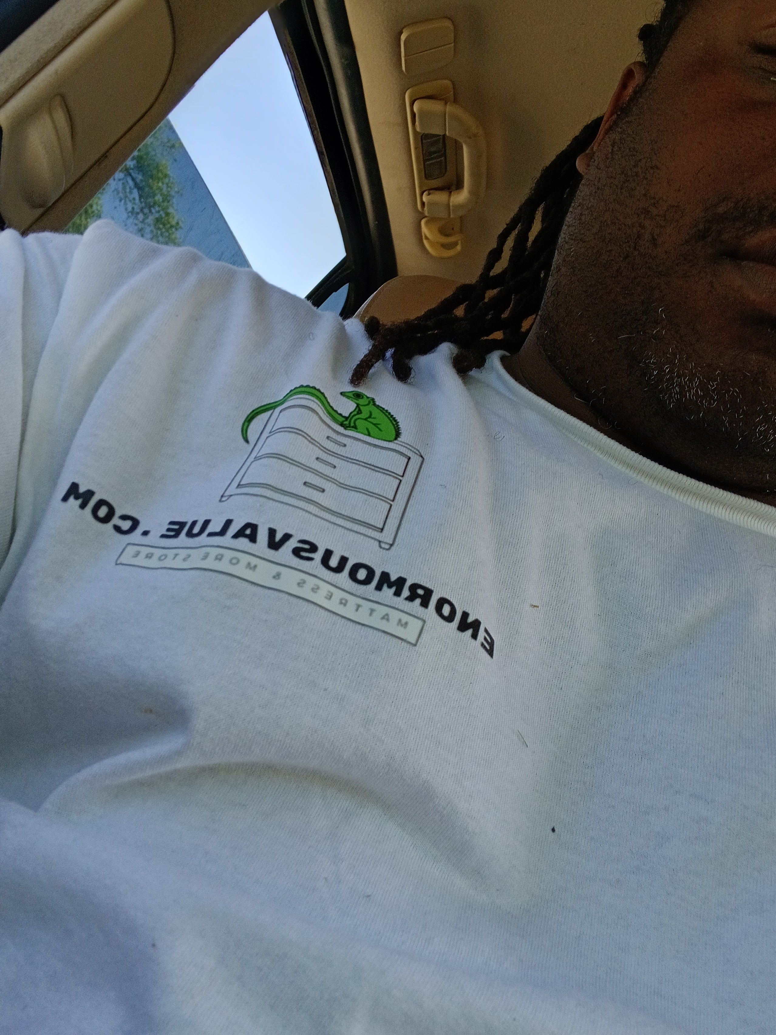 Enormousvalue.com tee shirt